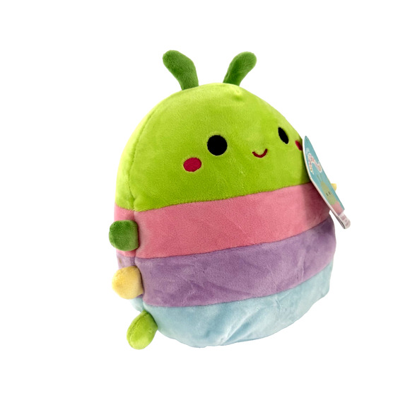 Squishmallows KellyToy Plush 8" Rutabaga The Catepillar Super Soft NEW with Tag - Picture 13 of 17